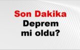 Son dakika deprem mi oldu? Az önce deprem nerede oldu? İstanbul, Ankara, İzmir ve il il AFAD son depremler 18 Eylül 2025
