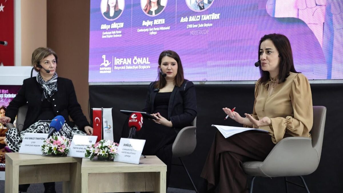 Bayraklı’da “Kadın Emeği ve Toplumsal Dönüşüm” buluşması