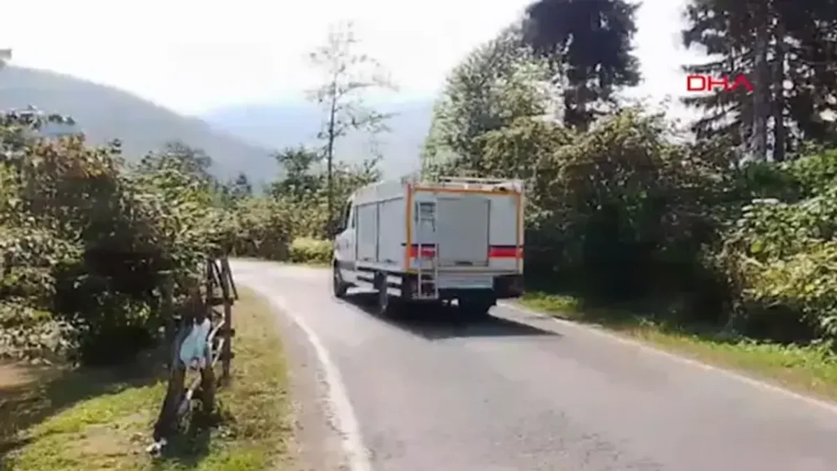 Giresun’da hava aracı düştüğü ihbarı!