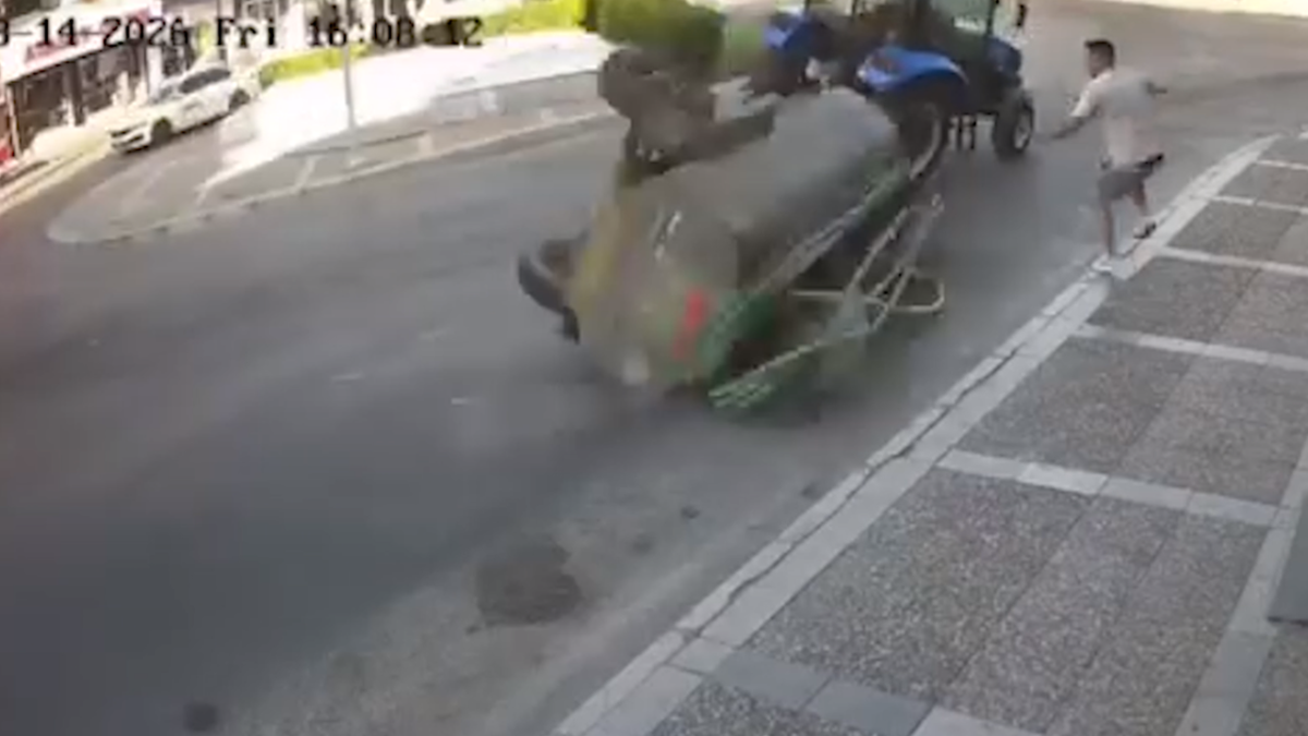 İzmir’de ölümden saniyelerle kurtuldu!